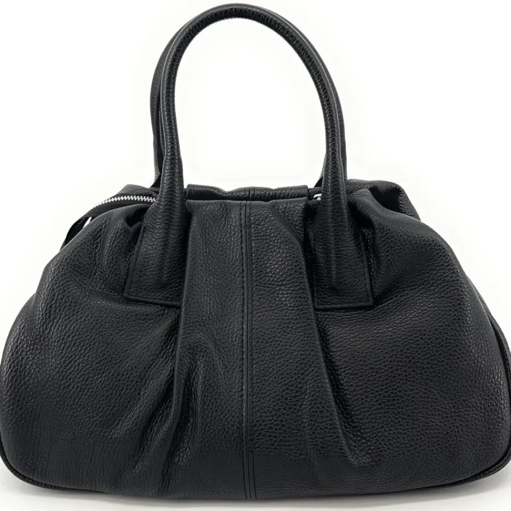 OH MY BAG Sacs En Cuir Grainé-Grand sac bowling en cuir grainé ORION