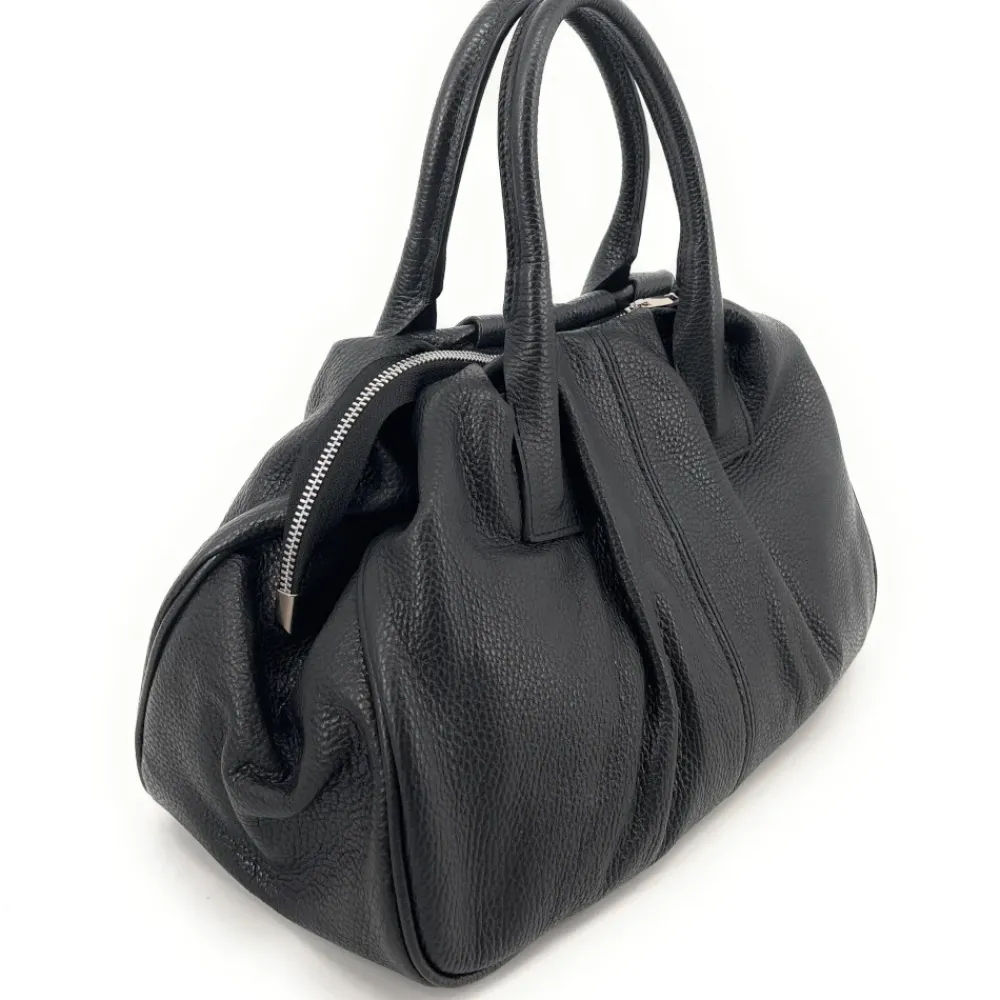 OH MY BAG Sacs En Cuir Grainé-Grand sac bowling en cuir grainé ORION