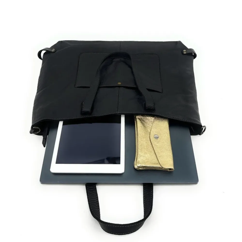 OH MY BAG Sacs En Cuir Vintage-Grand sac cabas femme en cuir vintage ASTERIA