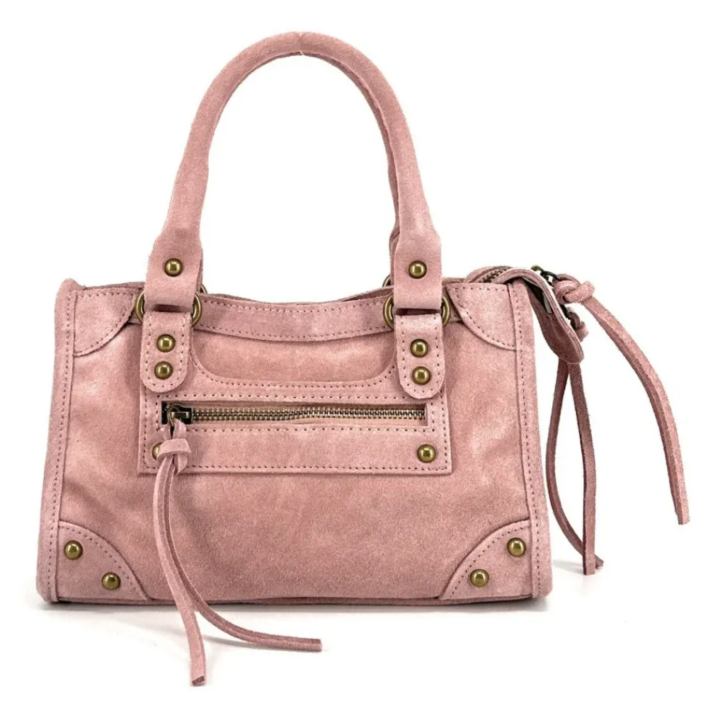 OH MY BAG Sacs En Daim, Nubuck, Suédé-Mini-sac en cuir nubuck TAO