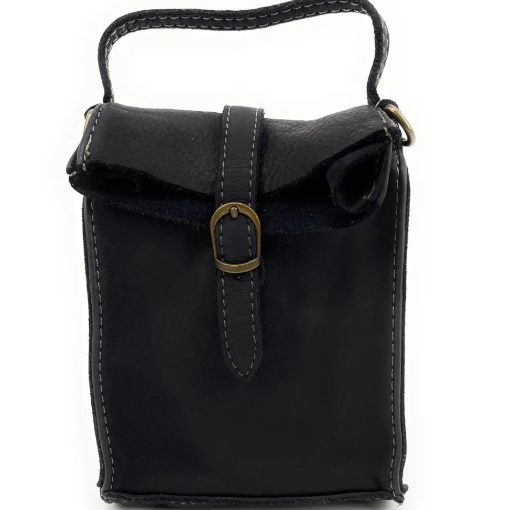 OH MY BAG Sacs En Cuir Vintage-Mini-sac pochette bandoulière en cuir vintage OHM