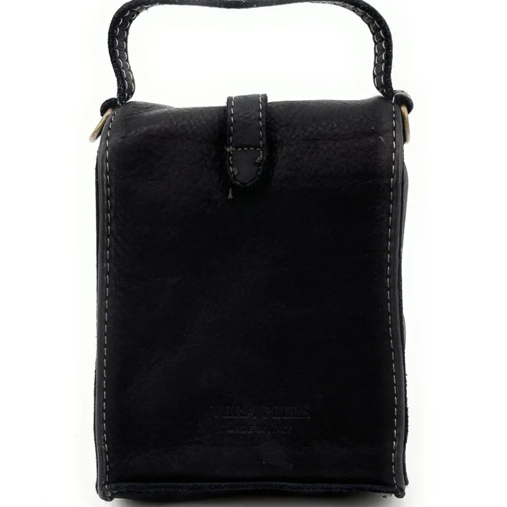OH MY BAG Sacs En Cuir Vintage-Mini-sac pochette bandoulière en cuir vintage OHM