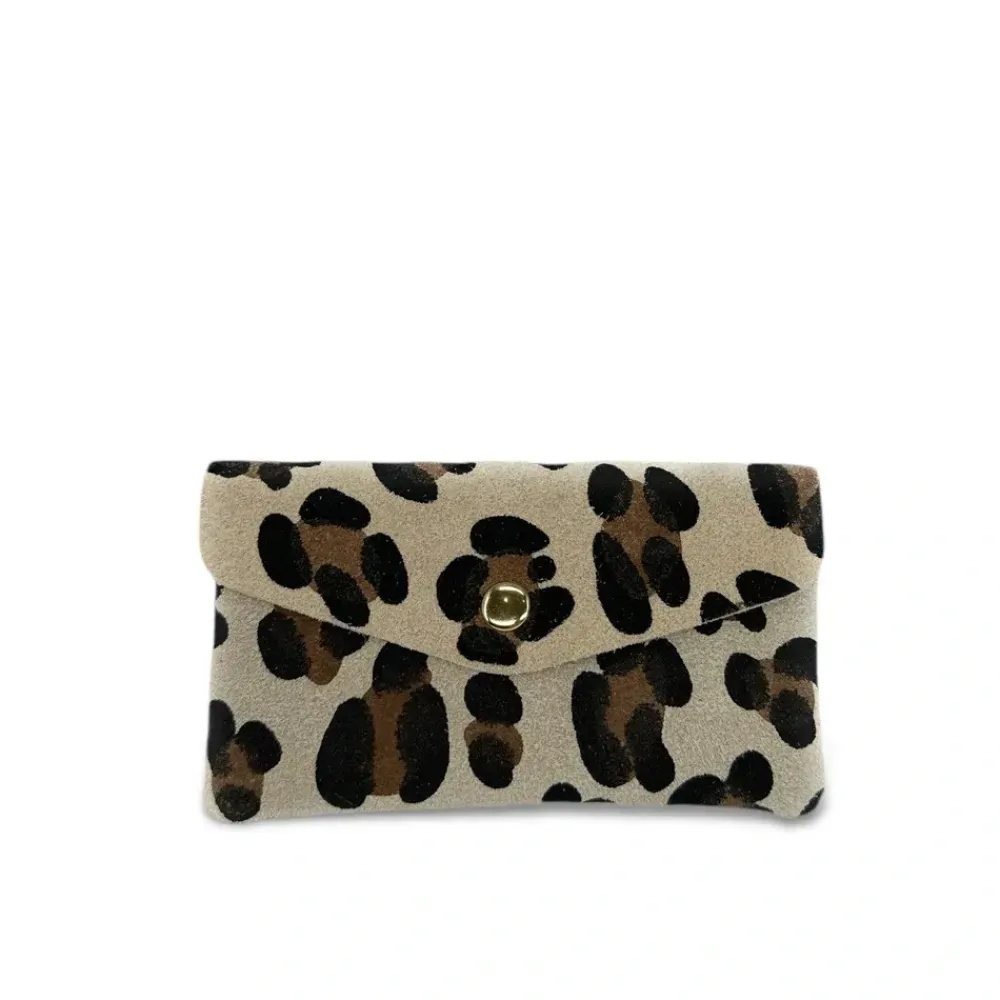 OH MY BAG Portefeuilles Et Porte-Monnaie-Pochette porte-monnaie en cuir nubuck COMPO SUEDE LEO