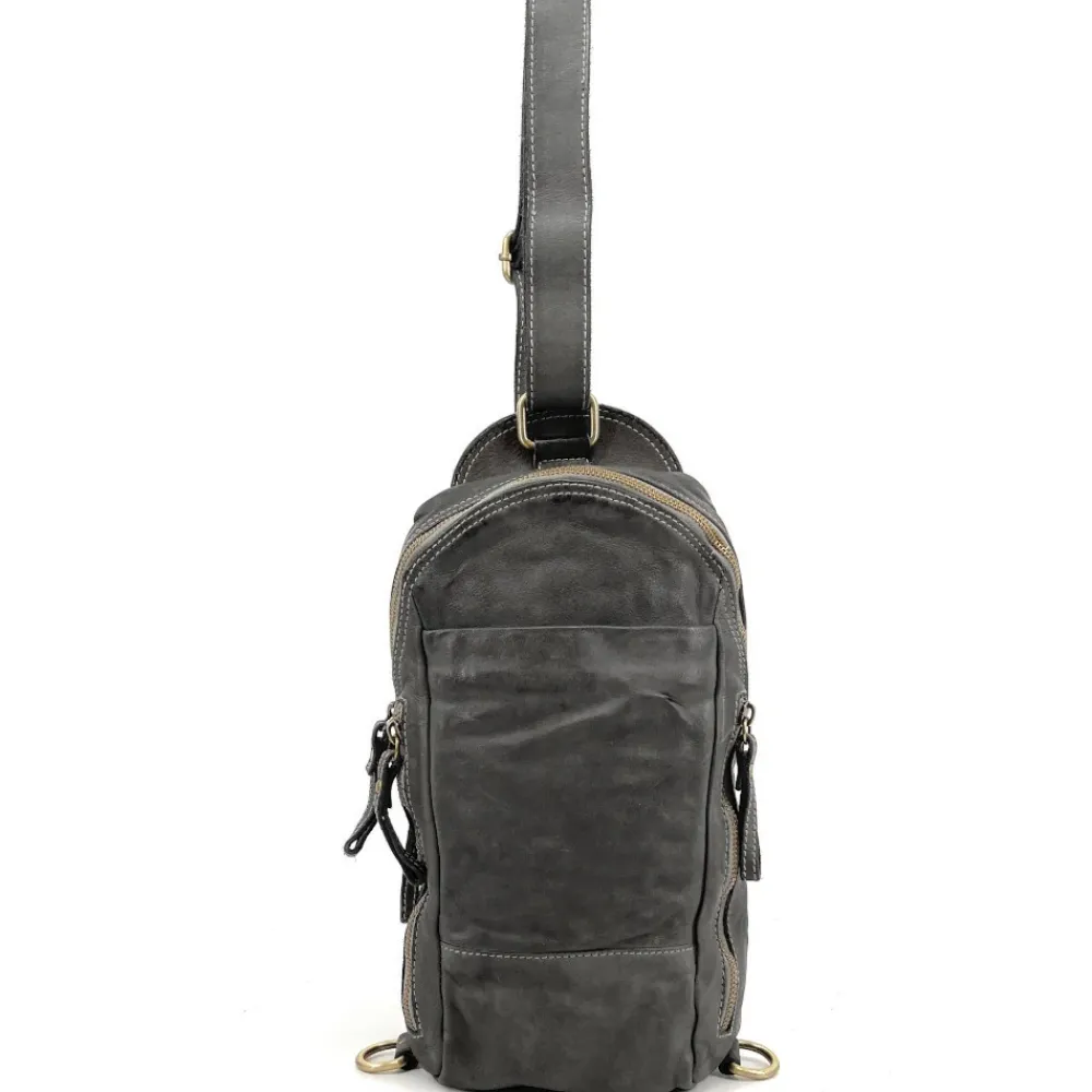 OH MY BAG Sacs En Cuir Vintage, Tannage Végétal-Sac à dos en cuir souple vintage tannage végétal LETO