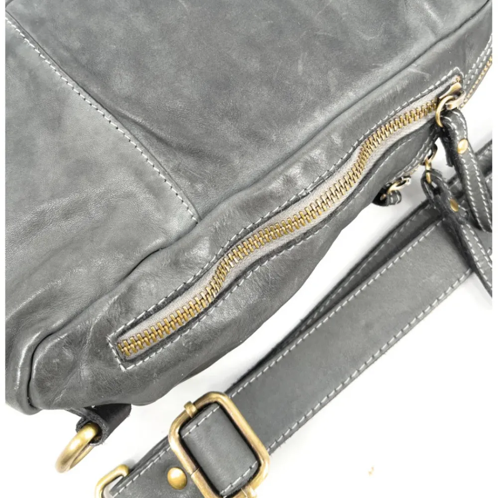 OH MY BAG Sacs En Cuir Vintage, Tannage Végétal-Sac à dos en cuir souple vintage tannage végétal LETO