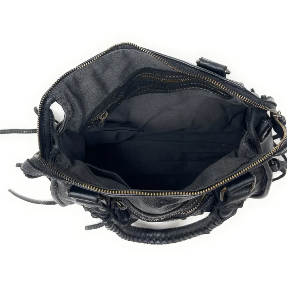 OH MY BAG Sacs En Cuir Vintage-Sac à main à bandoulière en cuir vintage MISS STORM (petit modèle)