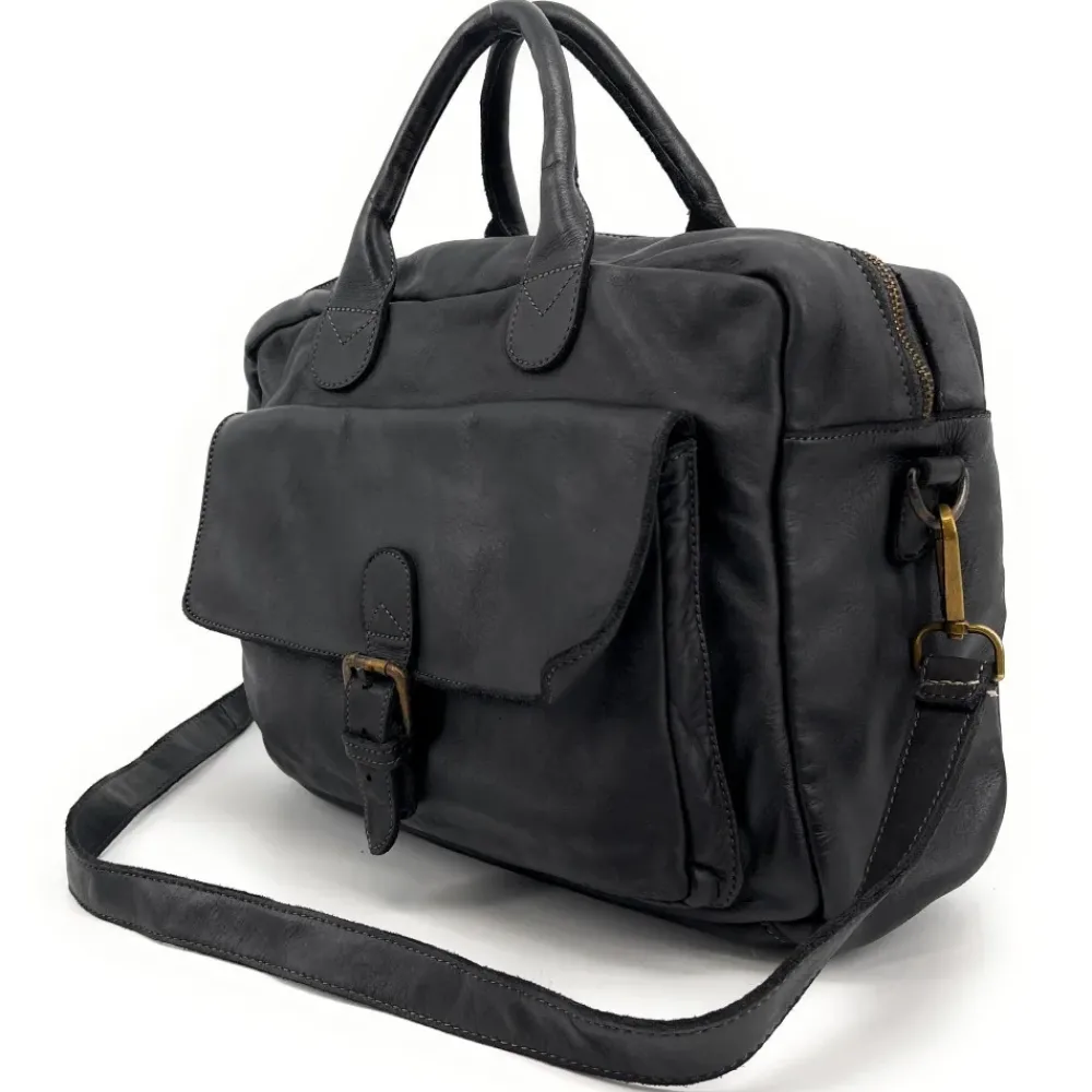 OH MY BAG Sacs En Cuir Vintage-Sac à main en cuir vintage COLUMBIA