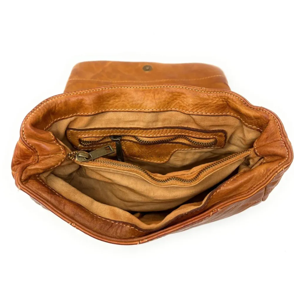 OH MY BAG Sacs En Cuir Vintage-Sac à main en cuir vintage matelassé MISS ANGELINA