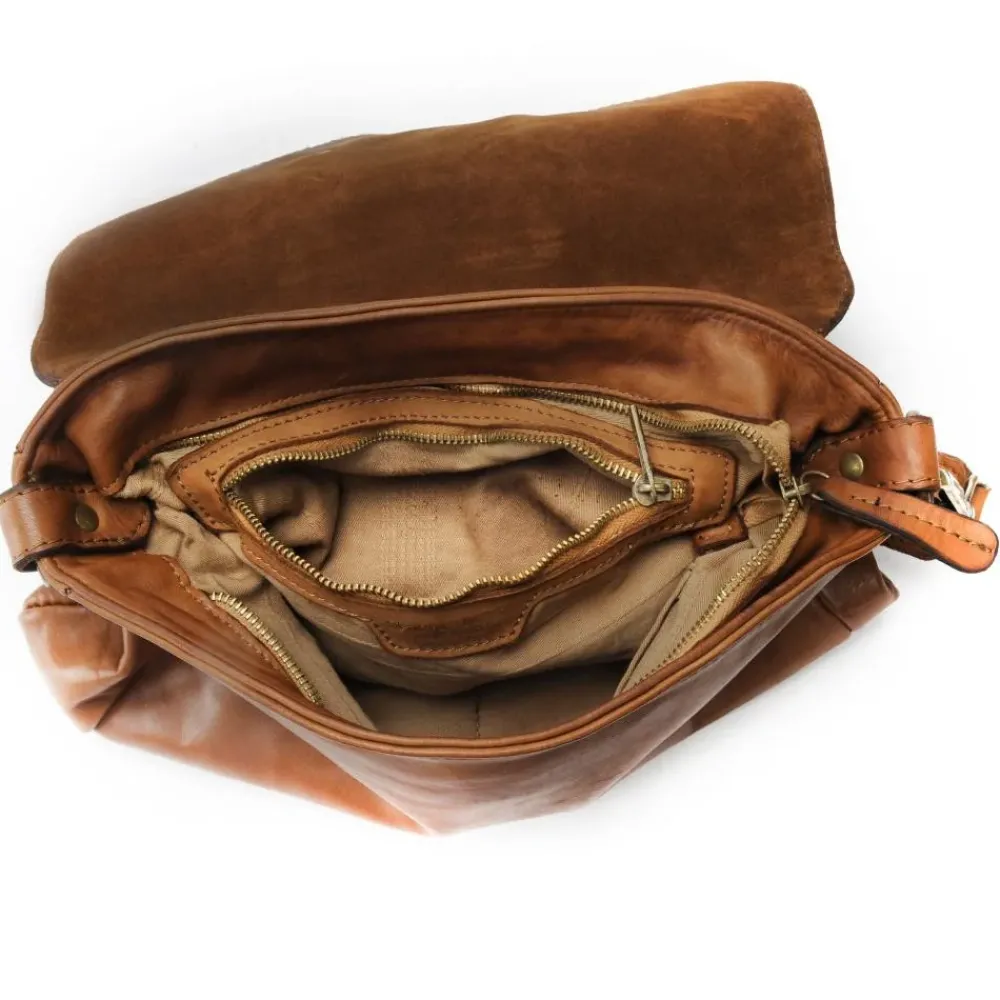OH MY BAG Sacs En Cuir Métallisé-Sac à main en cuir vintage MISS LOIS