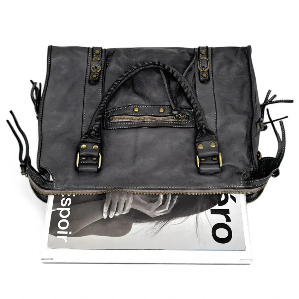 OH MY BAG Sacs En Cuir Vintage-Sac à main en cuir vintage MISS STORM