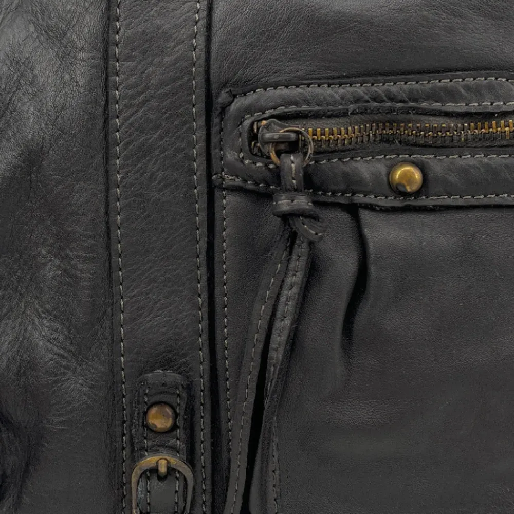 OH MY BAG Sacs En Cuir Vintage-Sac à main en cuir vintage MISS STORM