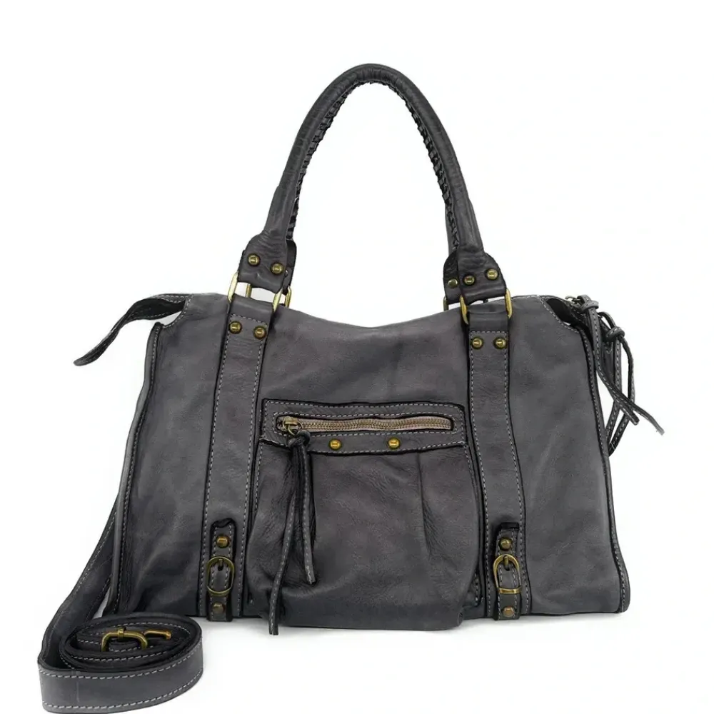 OH MY BAG Sacs En Cuir Vintage-Sac à main en cuir vintage MISS STORM
