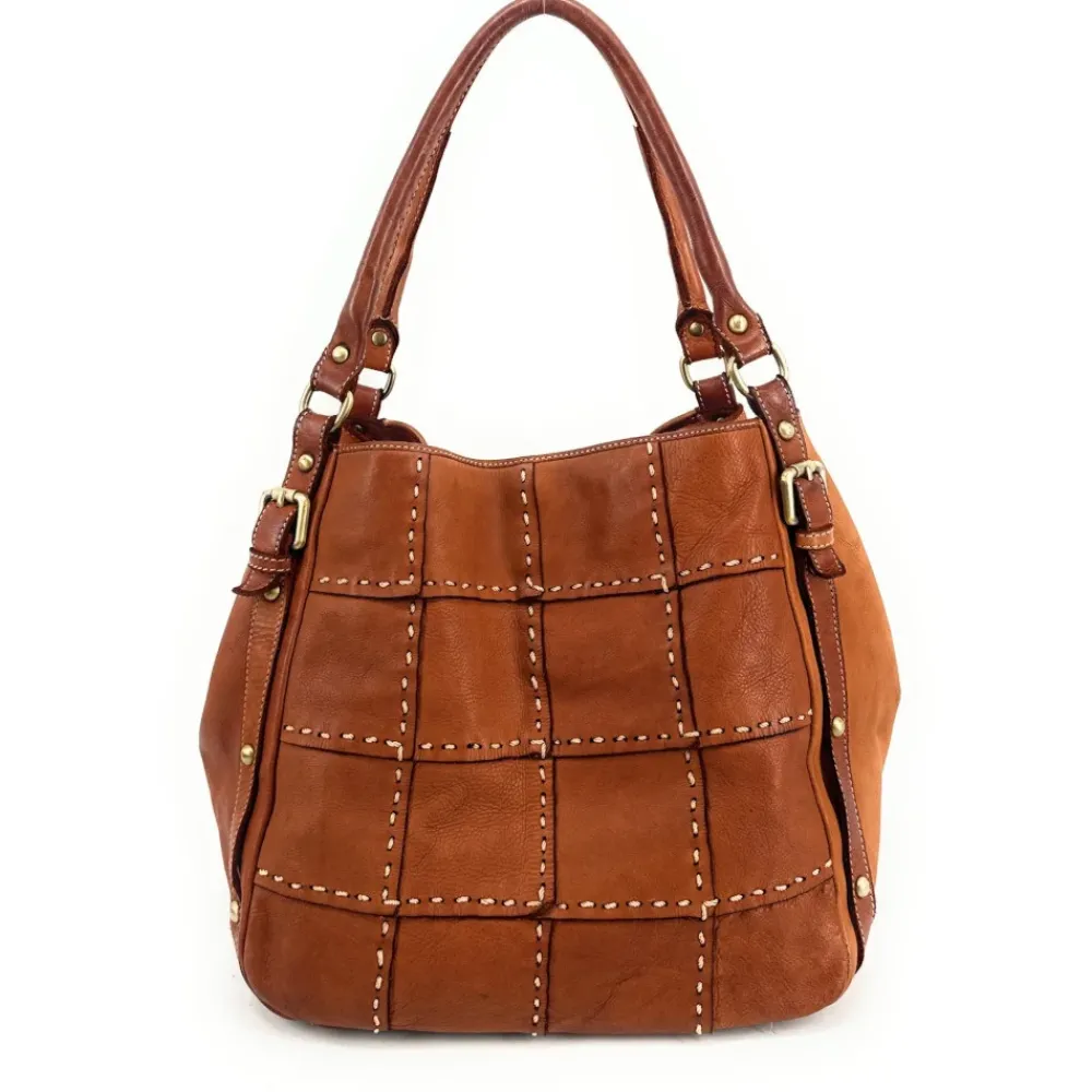 OH MY BAG Sacs En Cuir Vintage-Sac à main en cuir vintage SHELLEY