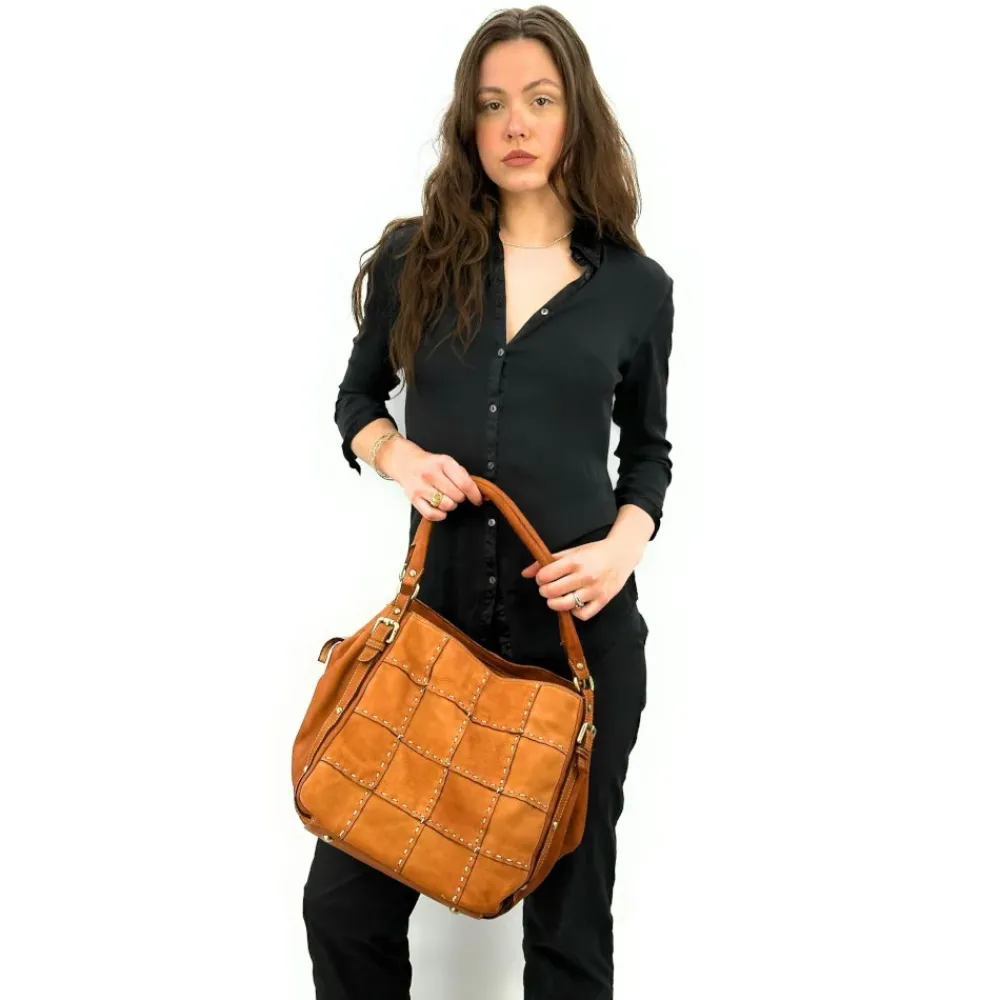 OH MY BAG Sacs En Cuir Vintage-Sac à main en cuir vintage SHELLEY