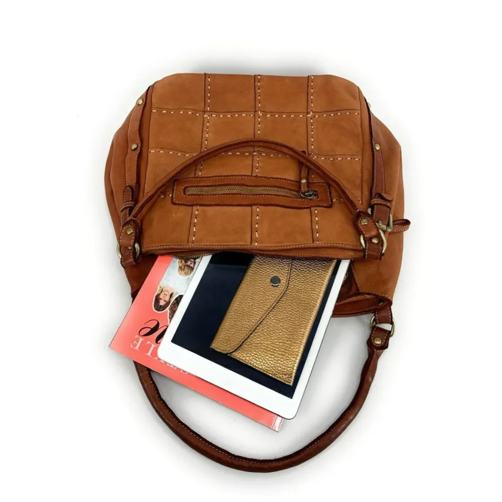 OH MY BAG Sacs En Cuir Vintage-Sac à main en cuir vintage SHELLEY