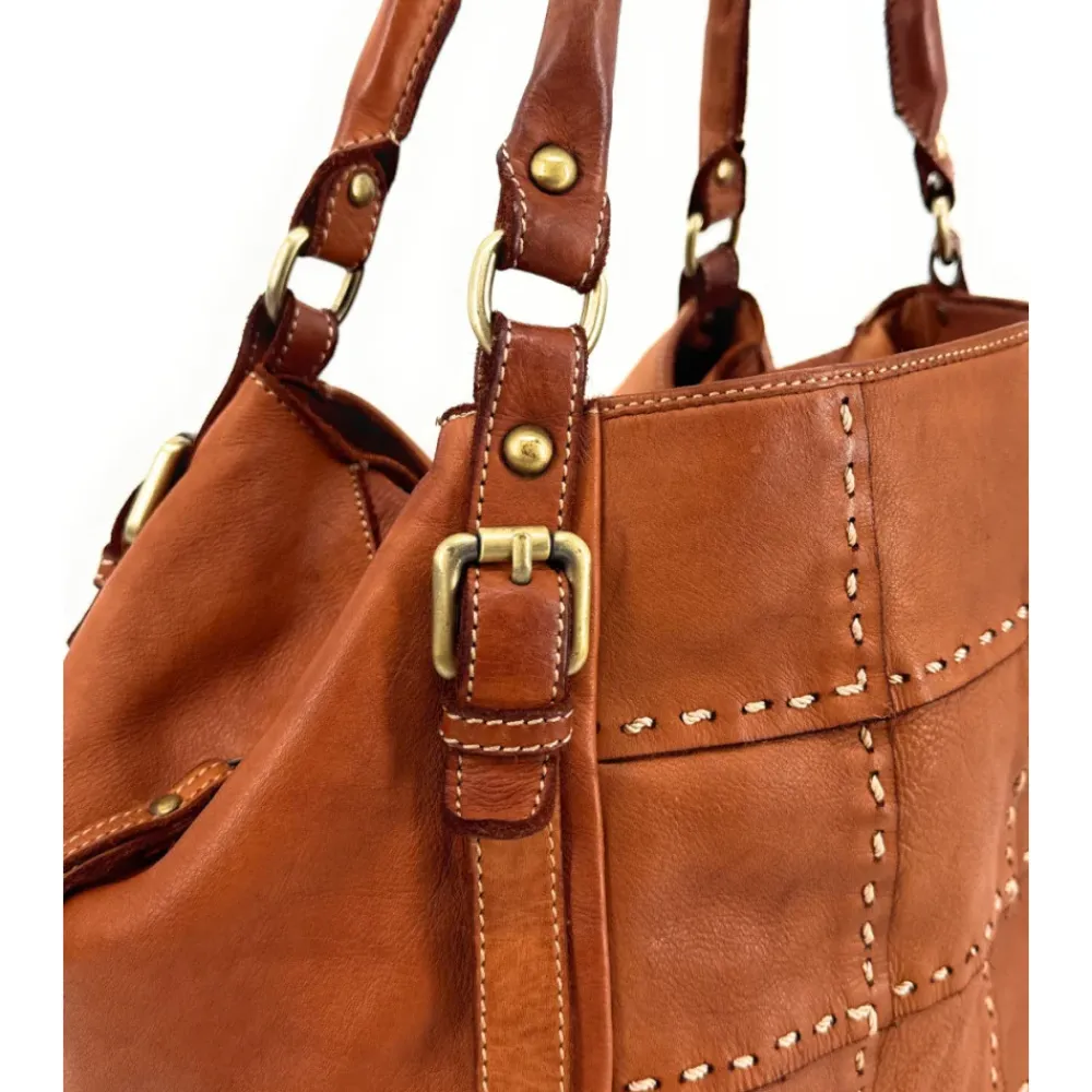 OH MY BAG Sacs En Cuir Vintage-Sac à main en cuir vintage SHELLEY