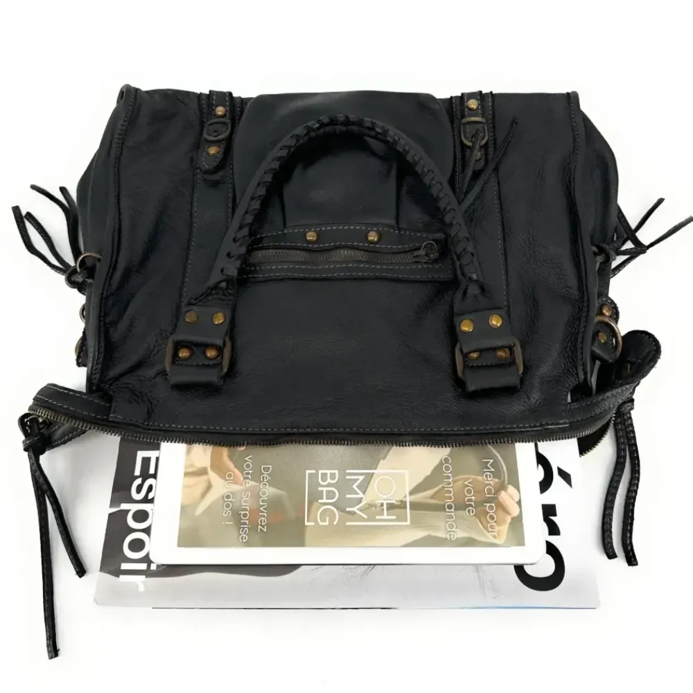 OH MY BAG Sacs En Cuir Vintage-Sac à main en cuir vintage STORM URBAN 13