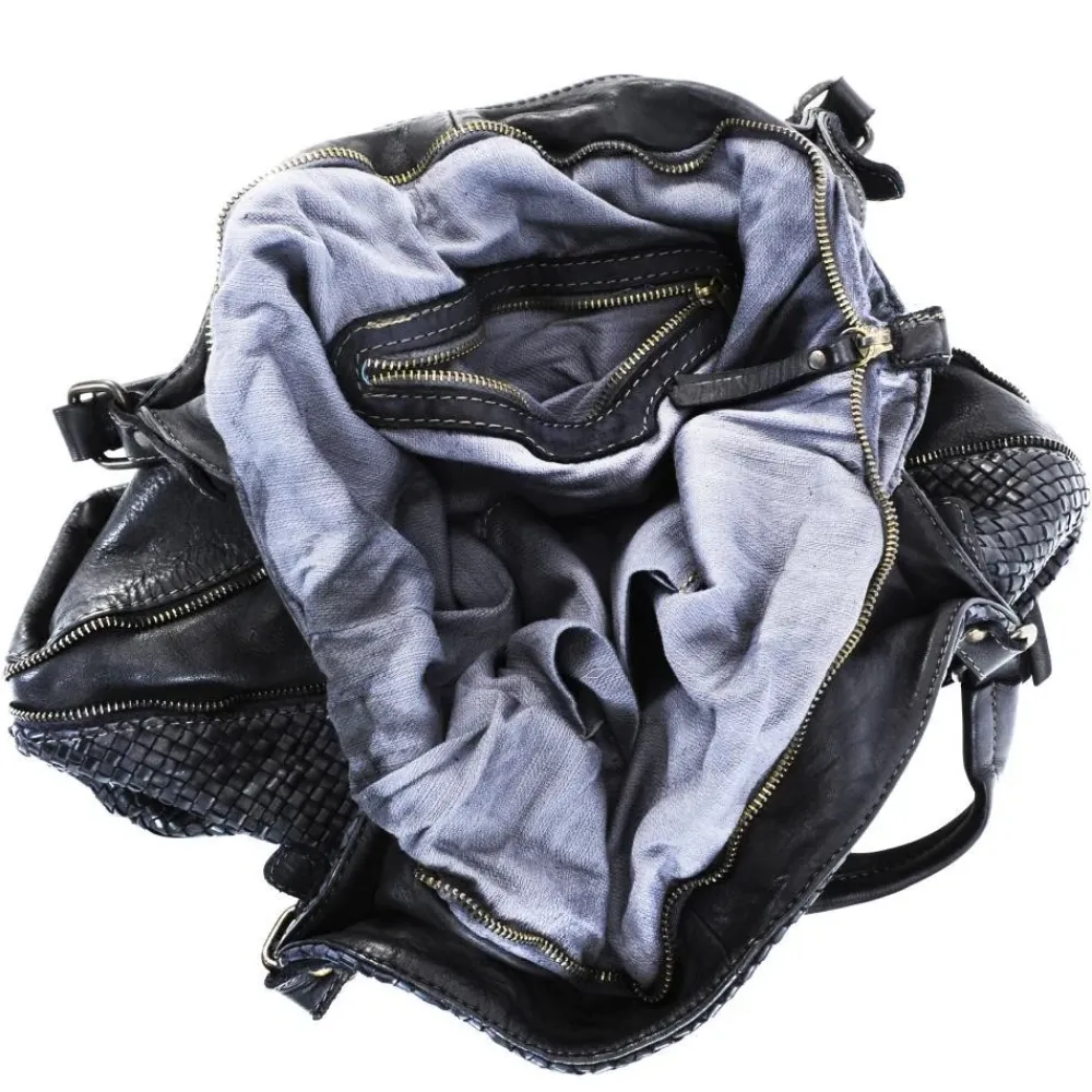 OH MY BAG Sacs En Cuir Tressé-Sac à main en cuir vintage tressé BRISBANE