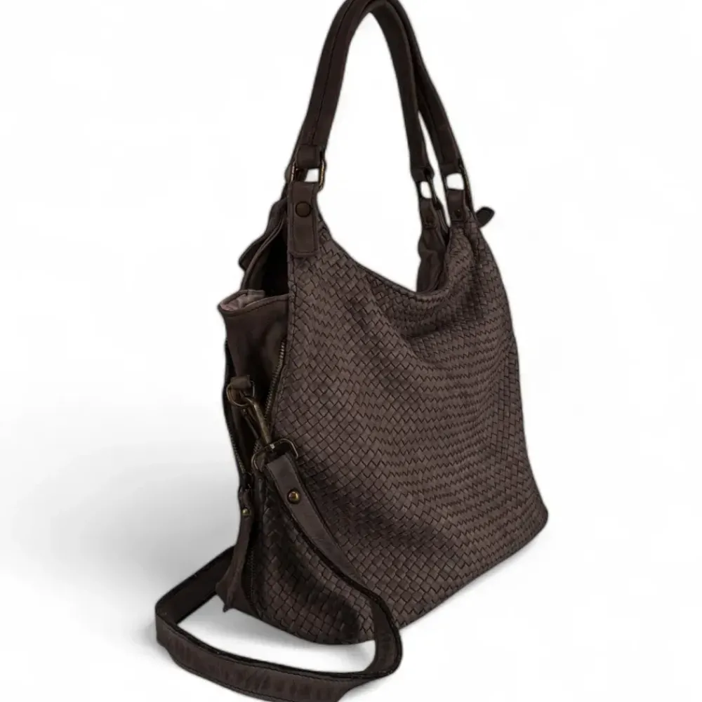 OH MY BAG Sacs En Cuir Tressé-Sac à main en cuir vintage tressé BRISBANE