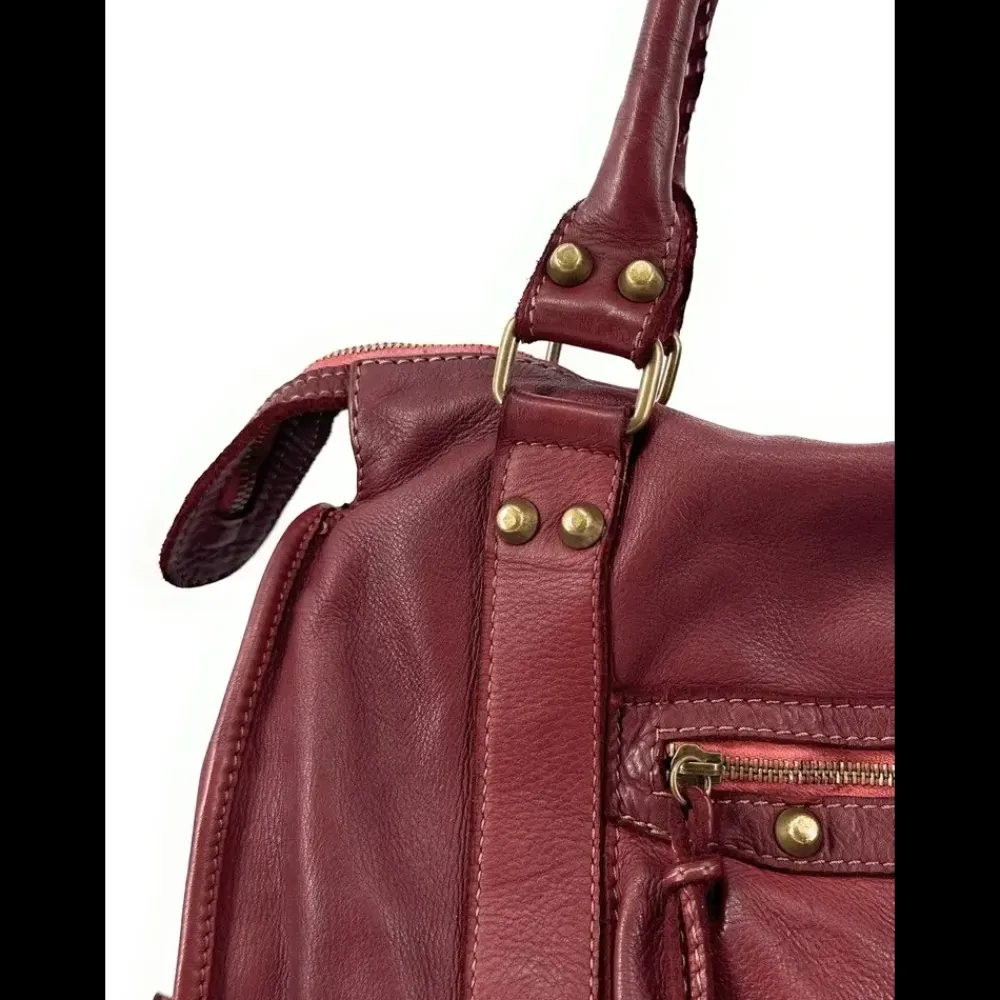 OH MY BAG Sacs En Cuir Vintage-Sac à main porté épaule en cuir vintage STORM ROCK