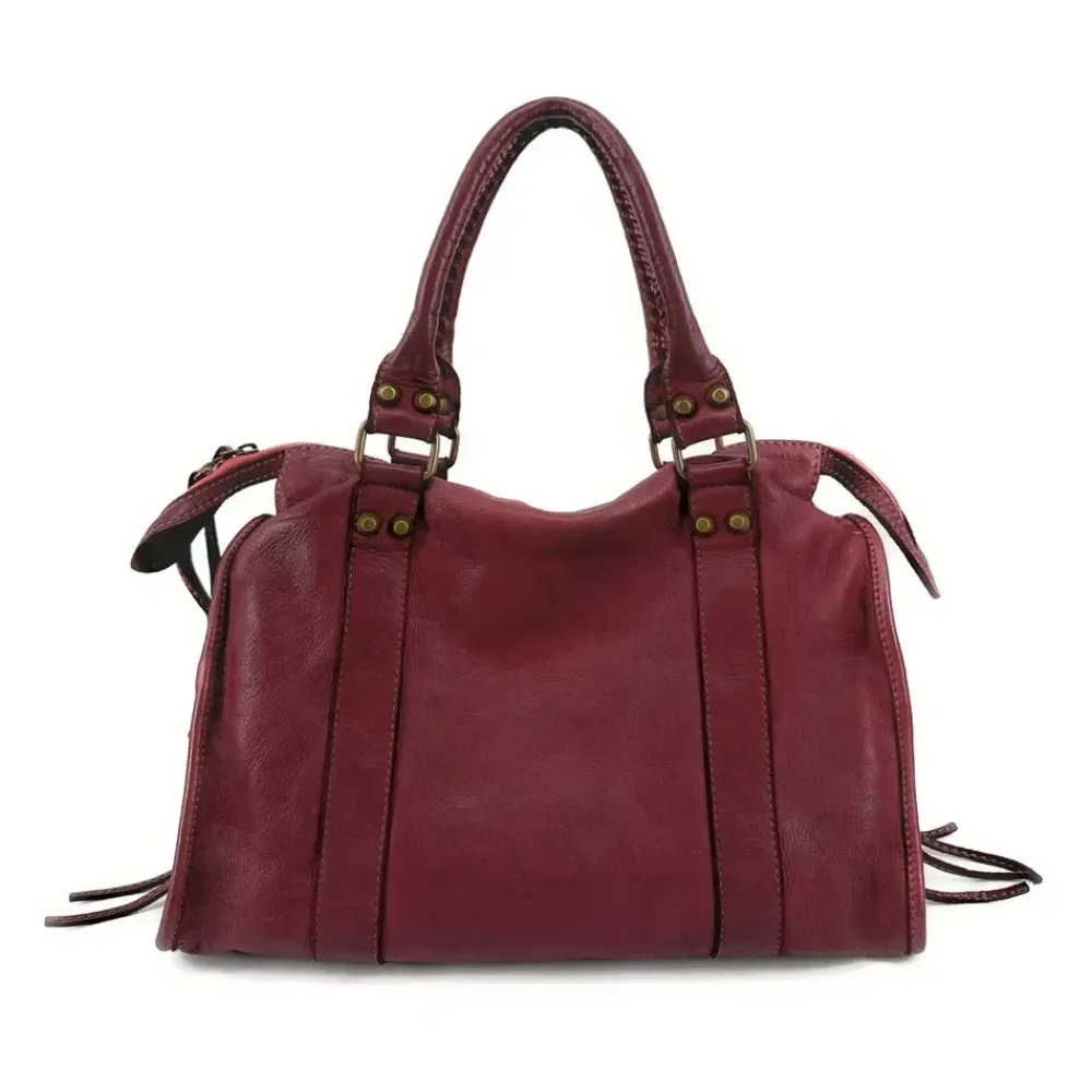 OH MY BAG Sacs En Cuir Vintage-Sac à main porté épaule en cuir vintage STORM ROCK