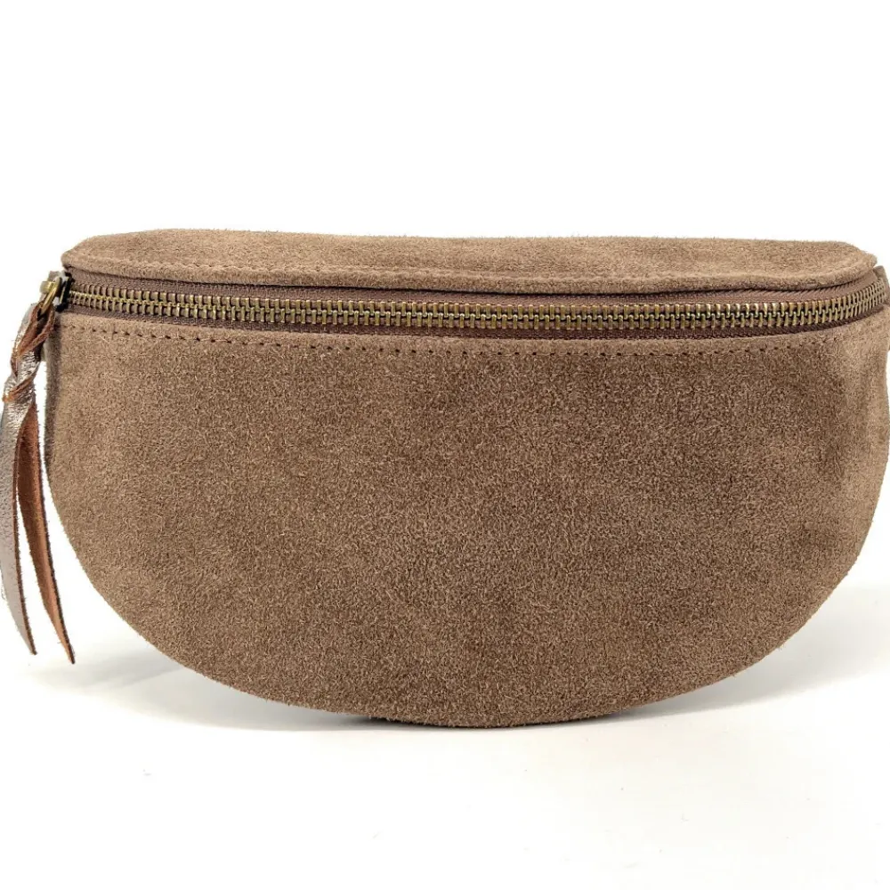 OH MY BAG Sacs En Daim, Nubuck, Suédé-Sac banane en cuir nubuck LOU SUE