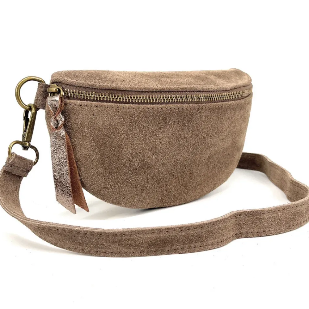 OH MY BAG Sacs En Daim, Nubuck, Suédé-Sac banane en cuir nubuck LOU SUE