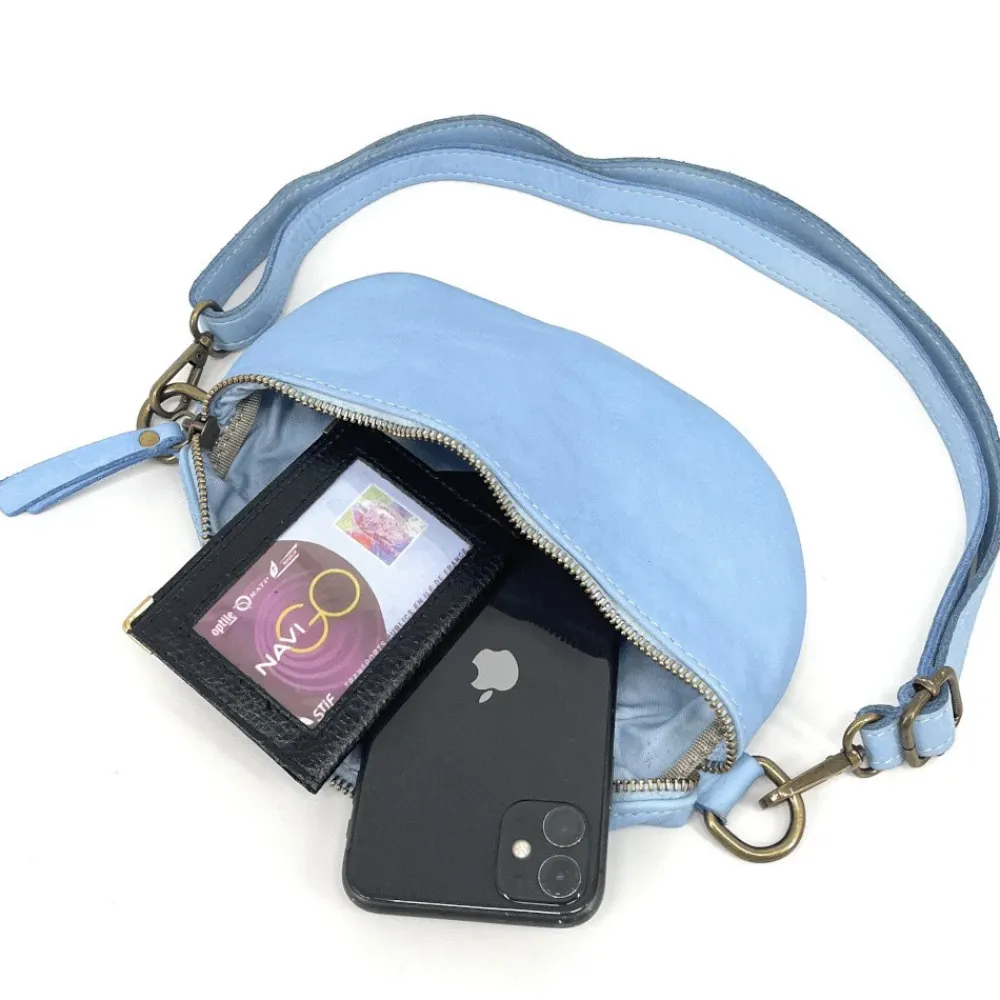 OH MY BAG Sacs En Cuir Vintage-Sac banane en cuir vintage MISS LOU