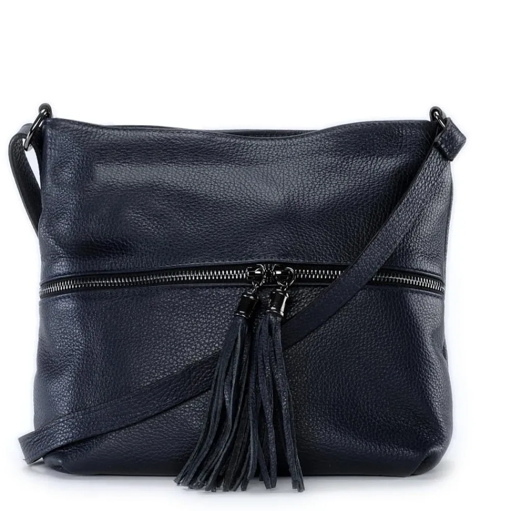 OH MY BAG Sacs En Cuir Grainé-Sac bandoulière en cuir grainé LONDON