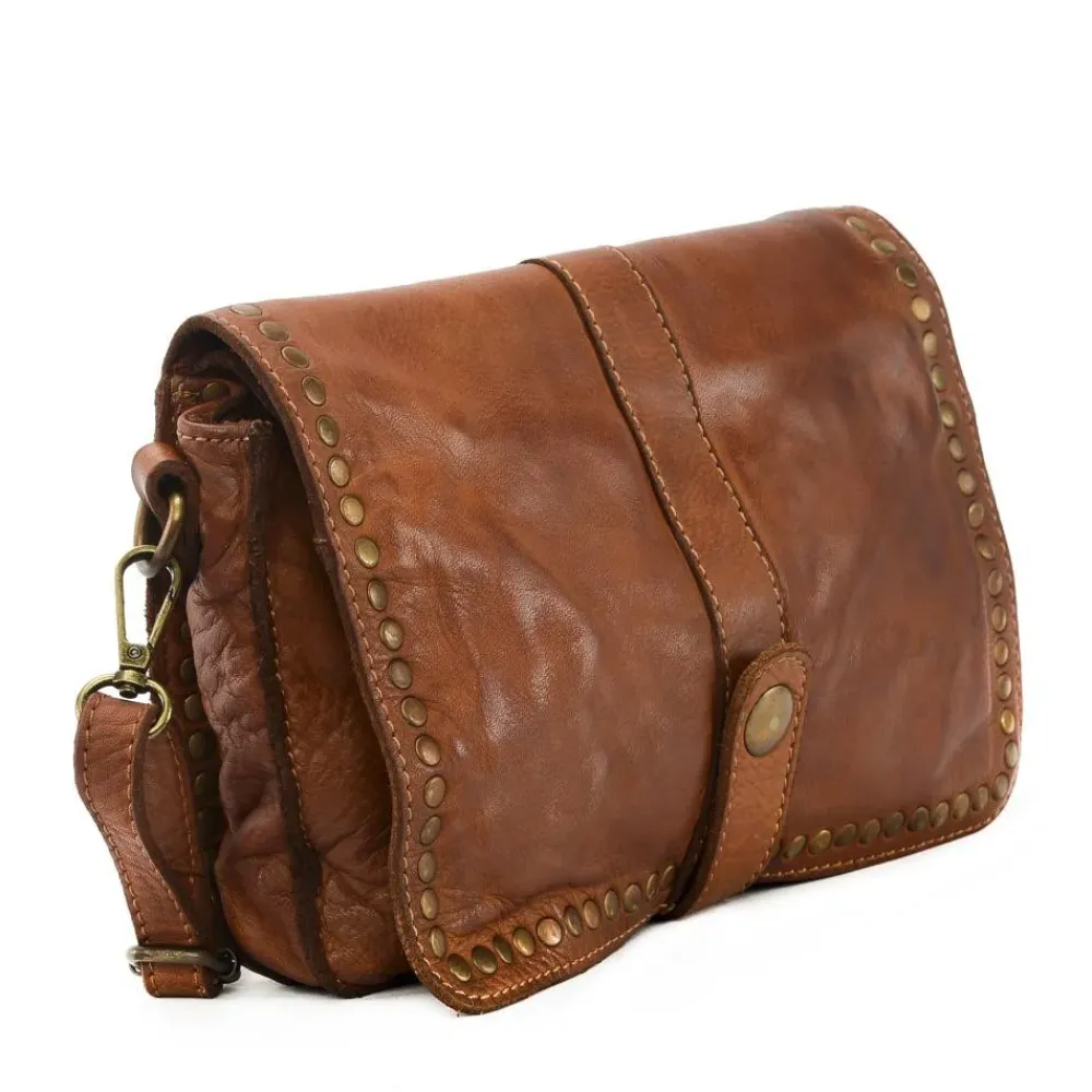 OH MY BAG Sacs En Cuir Vintage-Sac besace à bandoulière en cuir vintage MISS SHAN
