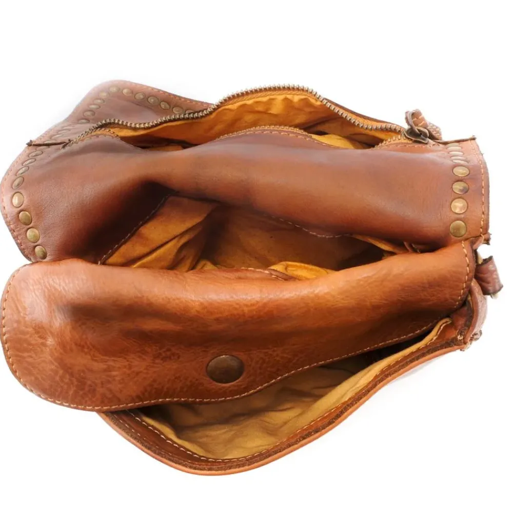 OH MY BAG Sacs En Cuir Vintage-Sac besace à bandoulière en cuir vintage MISS SHAN