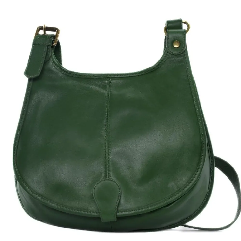 OH MY BAG Sacs En Cuir Lisse-Sac besace cuir lisse CARTOUCHIERE