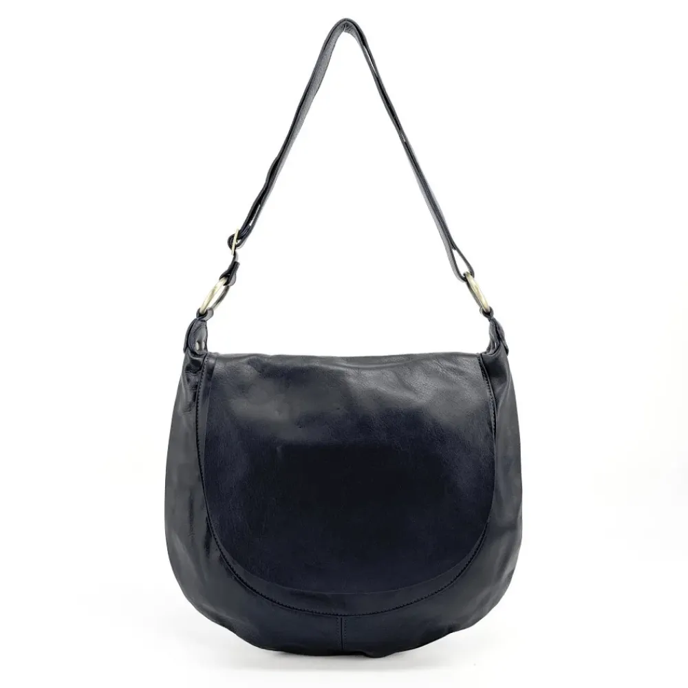 OH MY BAG Sacs En Cuir Lisse-Sac besace en cuir lisse PERLA