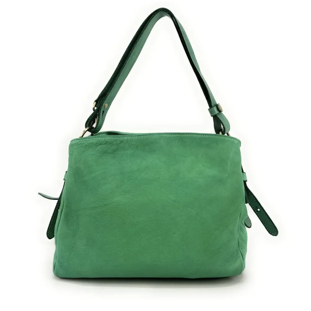 OH MY BAG Sacs En Cuir Vintage, Tannage Végétal-Sac besace en cuir vintage à tannage végétal ANAITIS