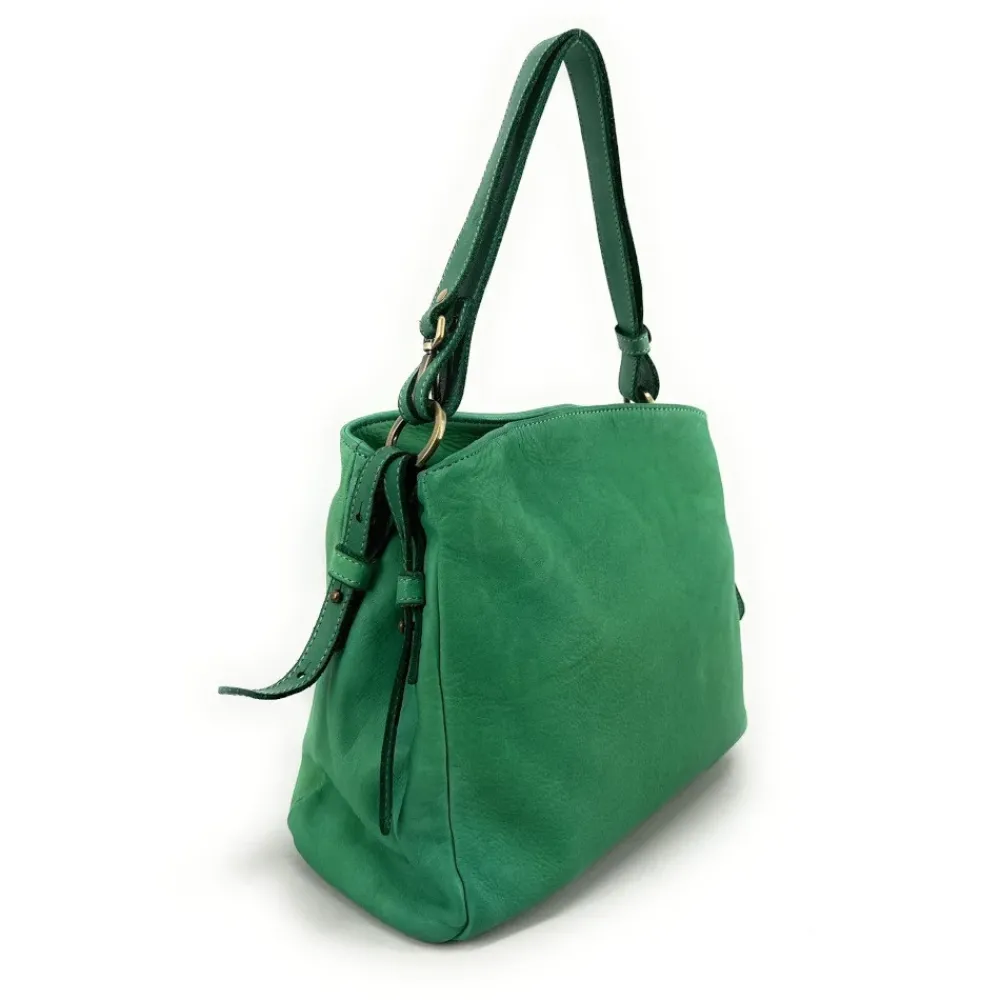 OH MY BAG Sacs En Cuir Vintage, Tannage Végétal-Sac besace en cuir vintage à tannage végétal ANAITIS