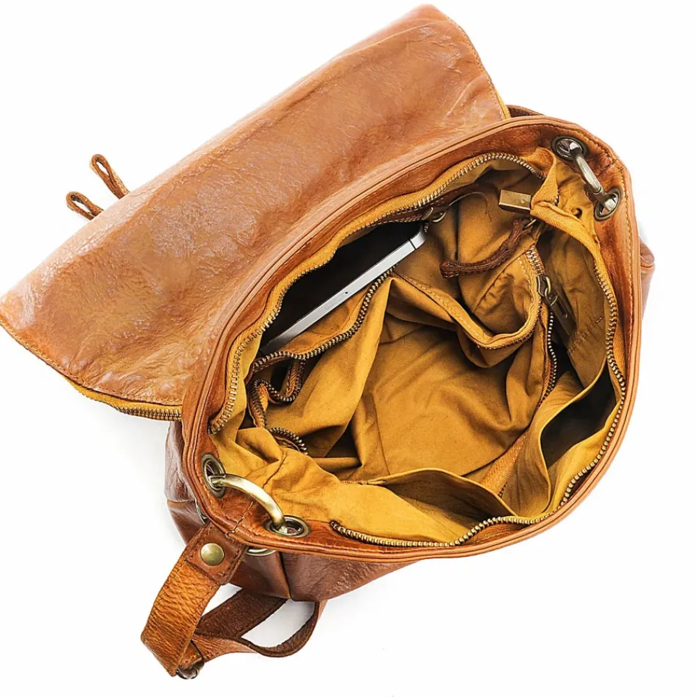 OH MY BAG Sacs En Cuir Tressé-Sac besace en cuir vintage MISS BAYE