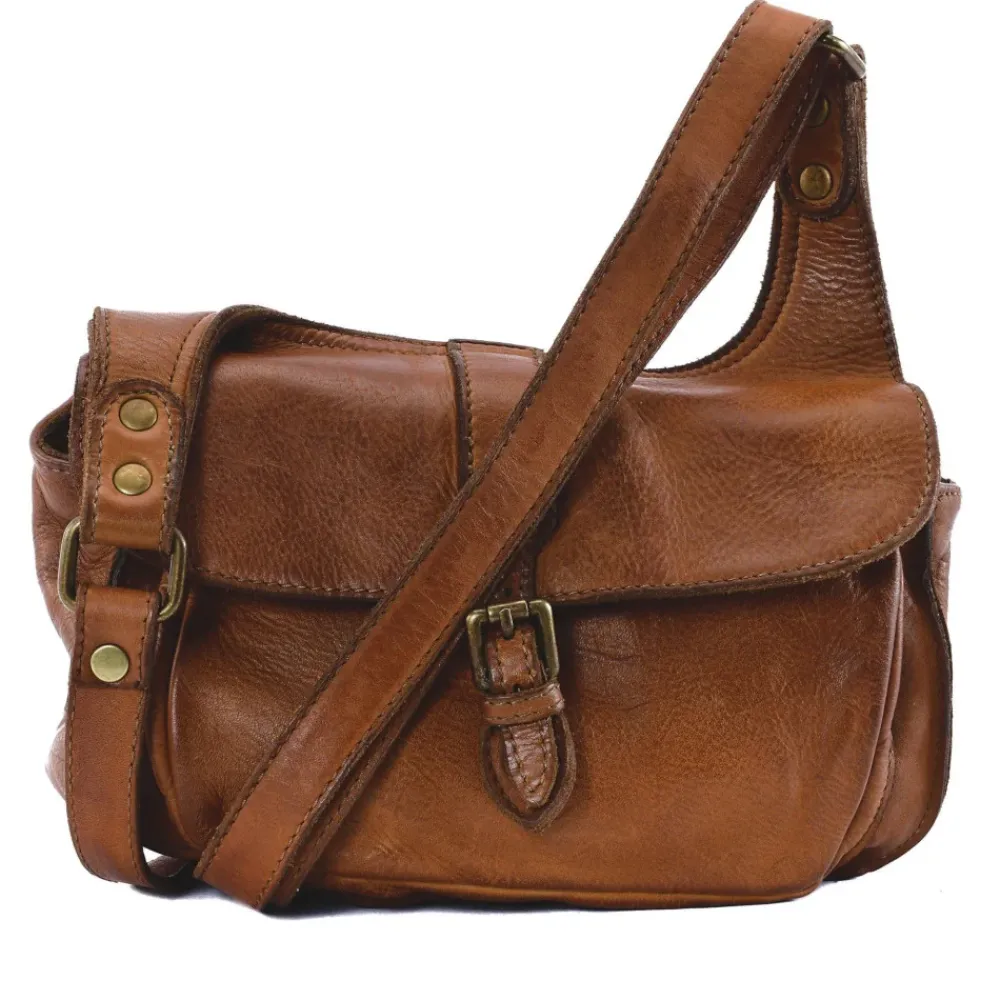 OH MY BAG Sacs En Cuir Vintage-Sac besace en cuir vintage VALLEY