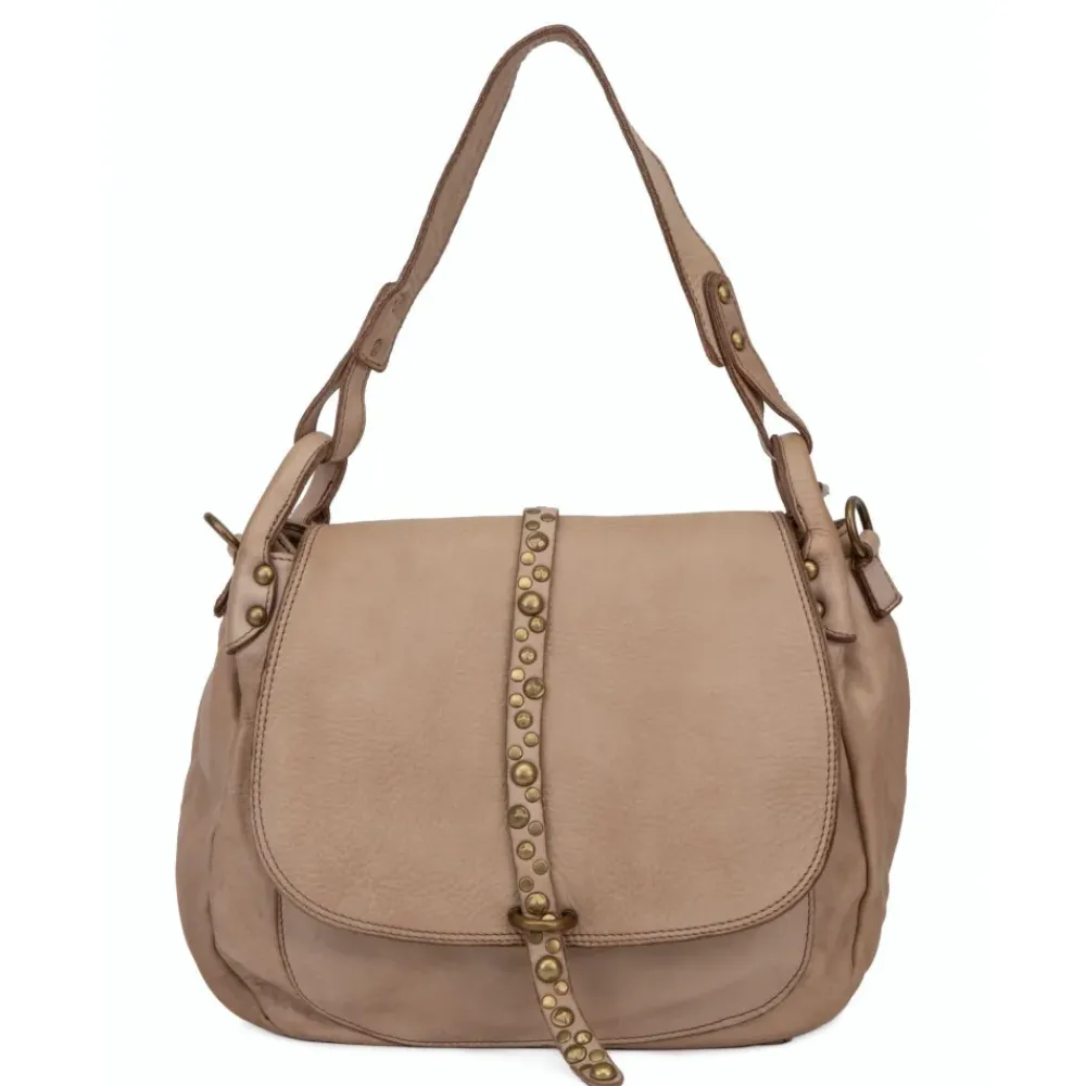 OH MY BAG Sacs En Cuir Vintage-Sac besace porté épaule en cuir vintage MISS HAGEN