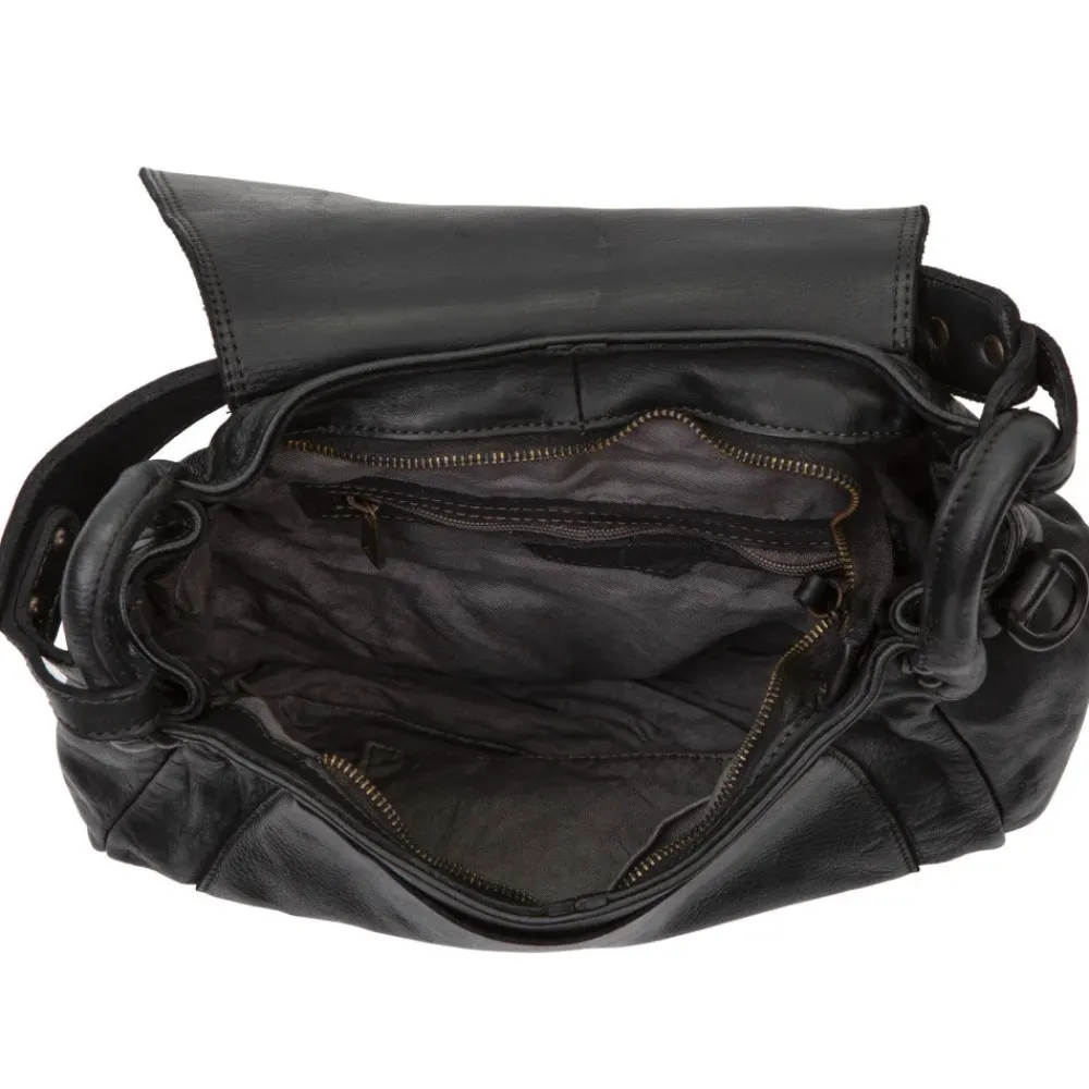OH MY BAG Sacs En Cuir Vintage-Sac besace porté épaule en cuir vintage MISS HAGEN