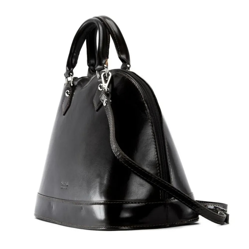 OH MY BAG Sacs En Cuir Lisse-Sac bowling en cuir lisse ELLE