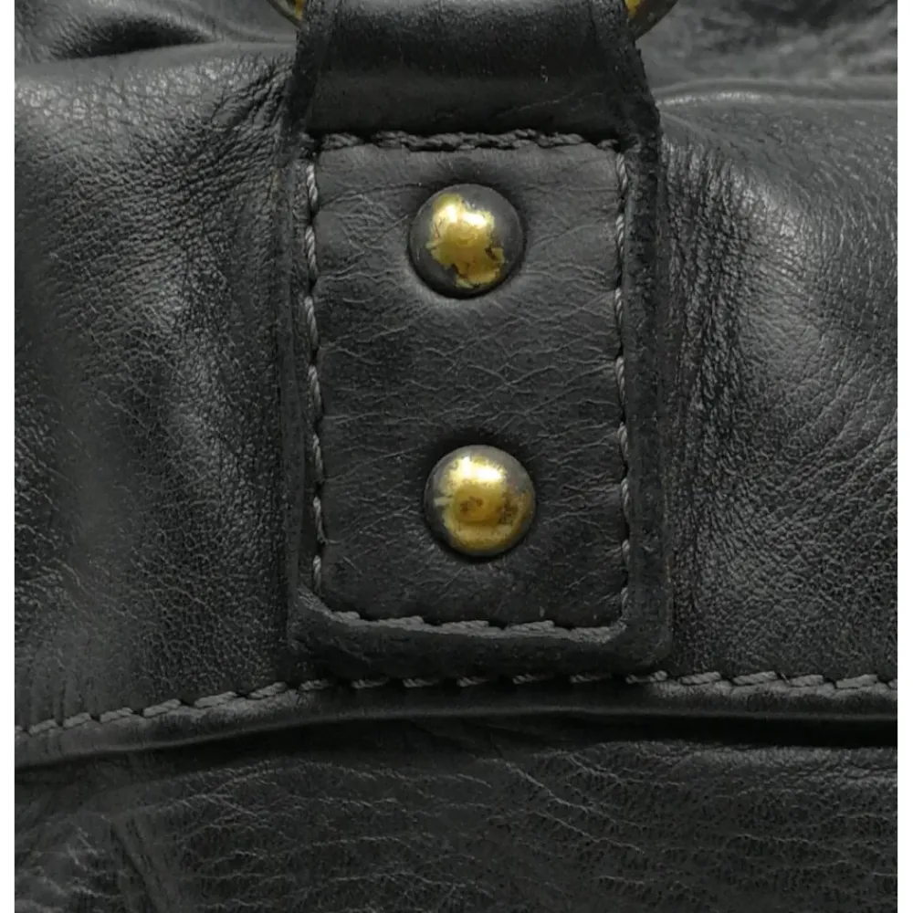 OH MY BAG Sacs En Cuir Vintage-Sac bowling en cuir vintage MISS ERICA