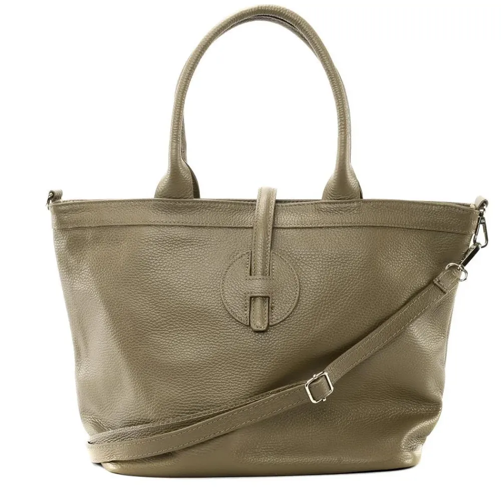 OH MY BAG Sacs En Cuir Grainé-Sac cabas en cuir grainé INNOCENT