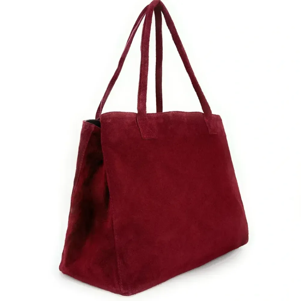 OH MY BAG Sacs En Daim, Nubuck, Suédé-Sac cabas en cuir nubuck SASHA