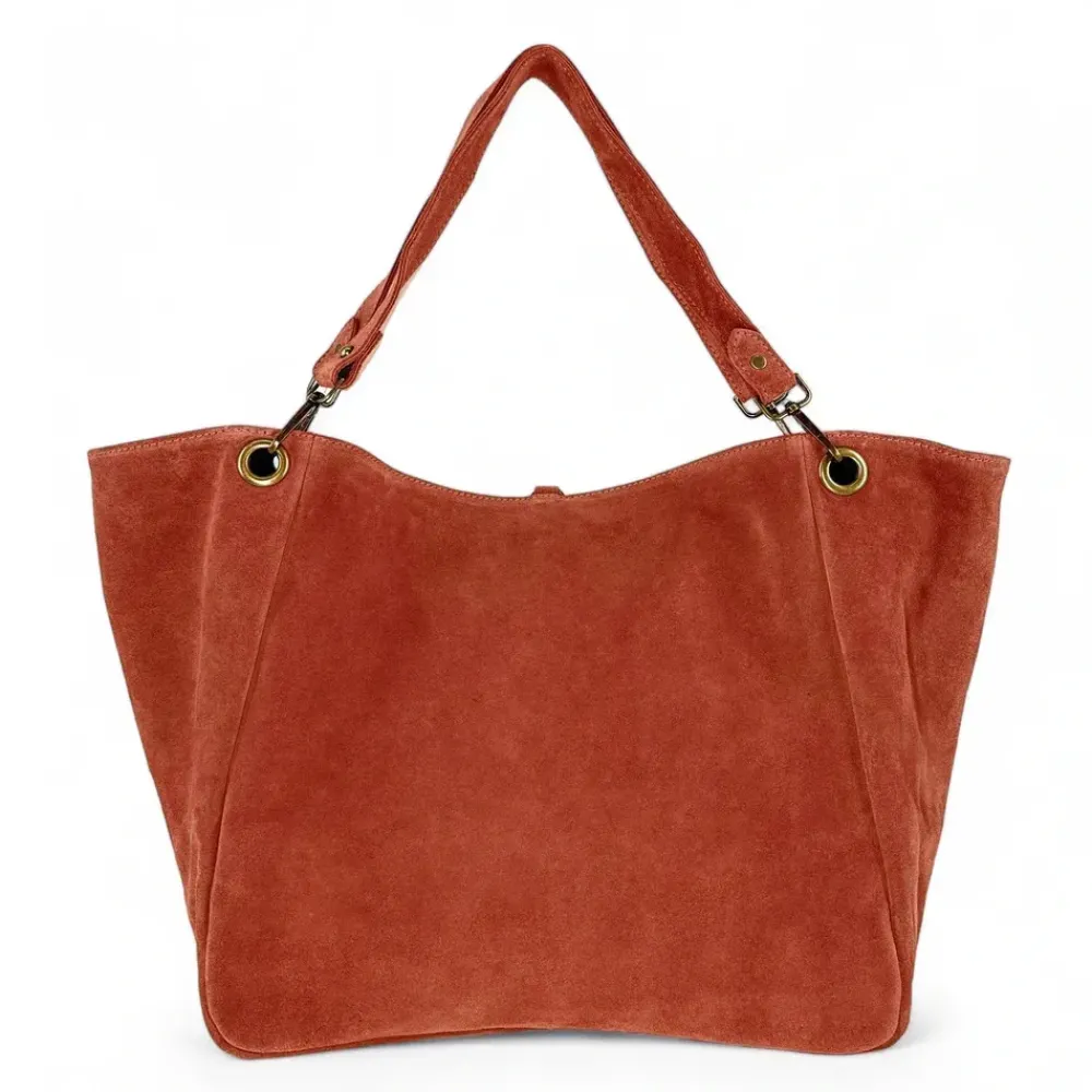 OH MY BAG Sacs En Daim, Nubuck, Suédé-Sac cabas en cuir nubuck WOODLAND M81