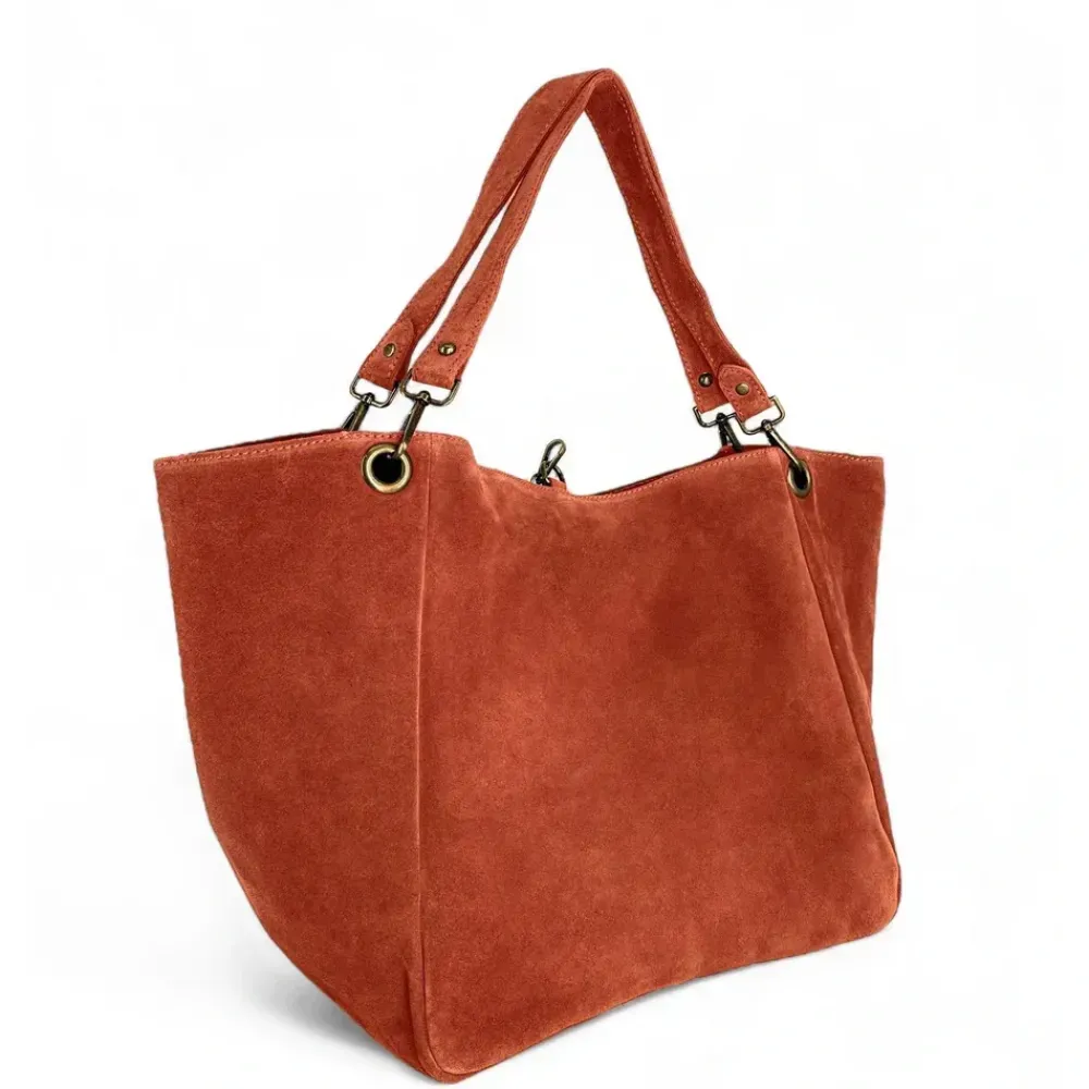 OH MY BAG Sacs En Daim, Nubuck, Suédé-Sac cabas en cuir nubuck WOODLAND M81