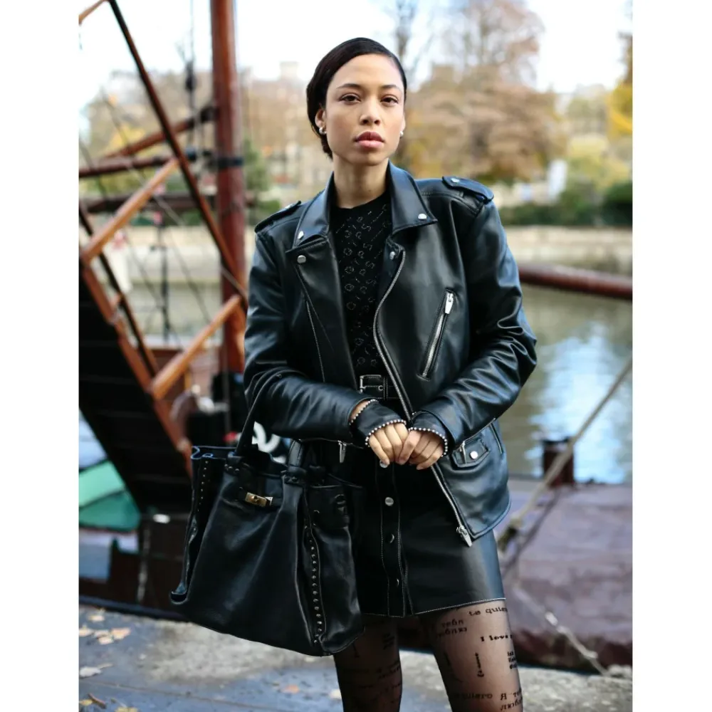 OH MY BAG Sacs En Cuir Vintage-Sac cabas en cuir vintage MISS BLAKE