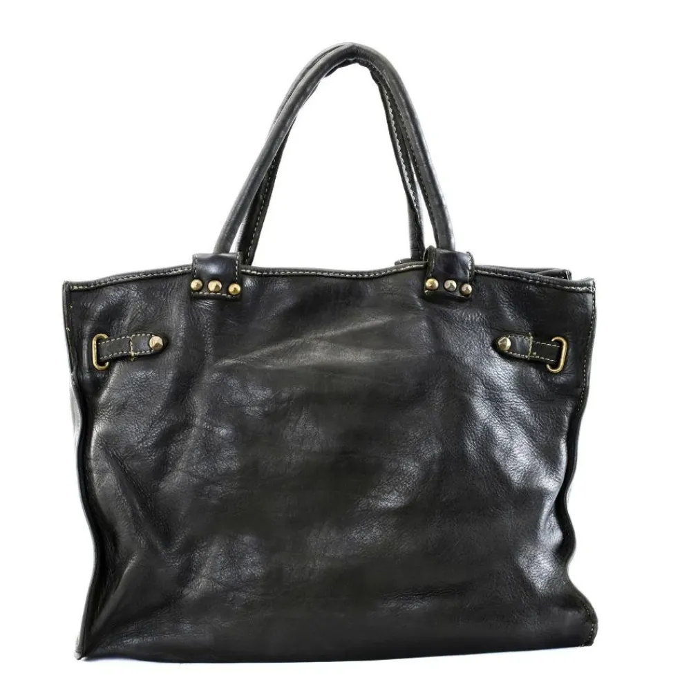 OH MY BAG Sacs En Cuir Vintage-Sac cabas en cuir vintage MISS BLAKE