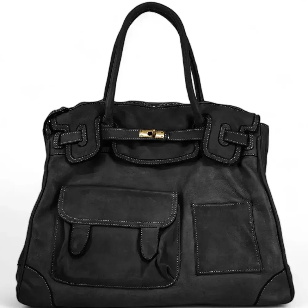 OH MY BAG Sacs En Cuir Vintage-Sac cabas en cuir vintage MISS ELOISE