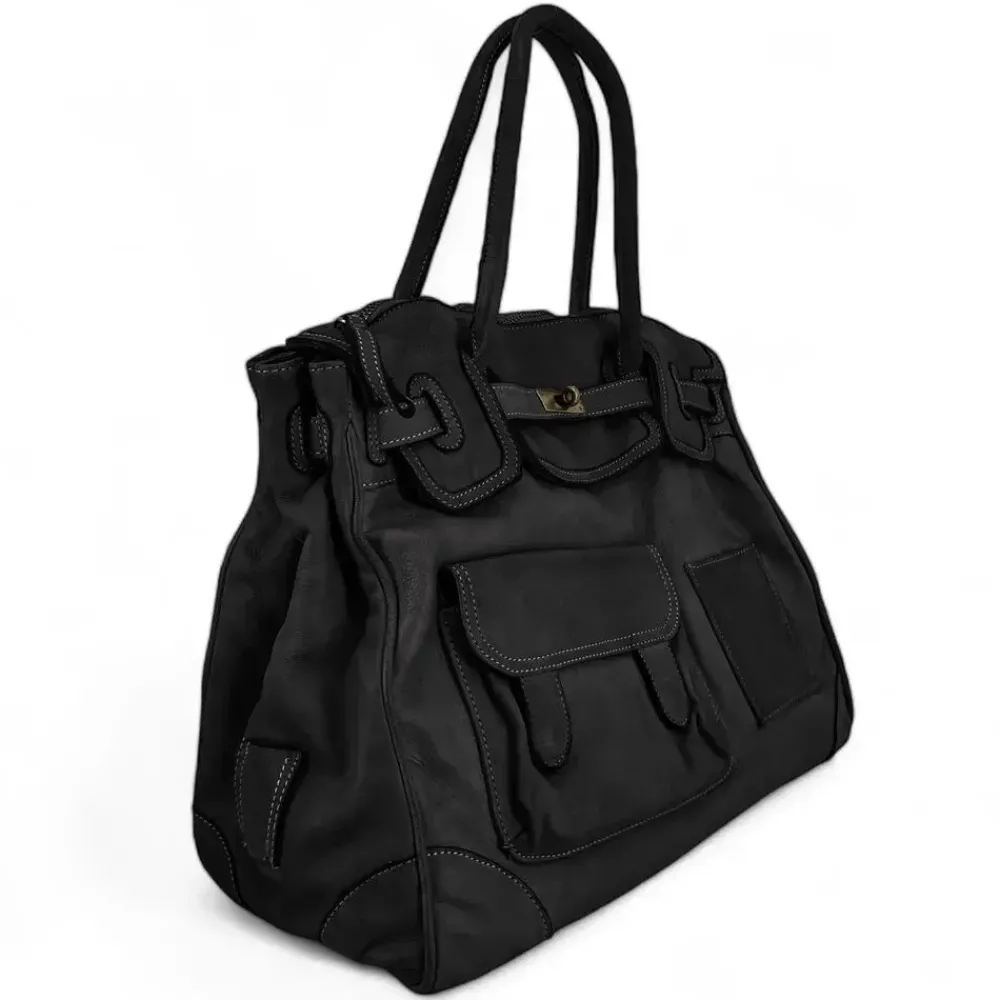 OH MY BAG Sacs En Cuir Vintage-Sac cabas en cuir vintage MISS ELOISE