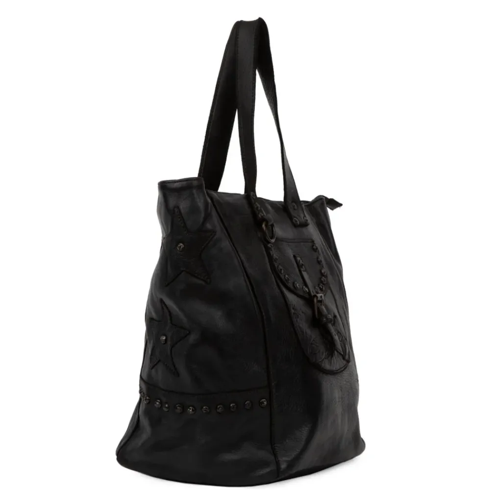 OH MY BAG Sacs En Cuir Vintage-Sac cabas en cuir vintage MISS HOLLY